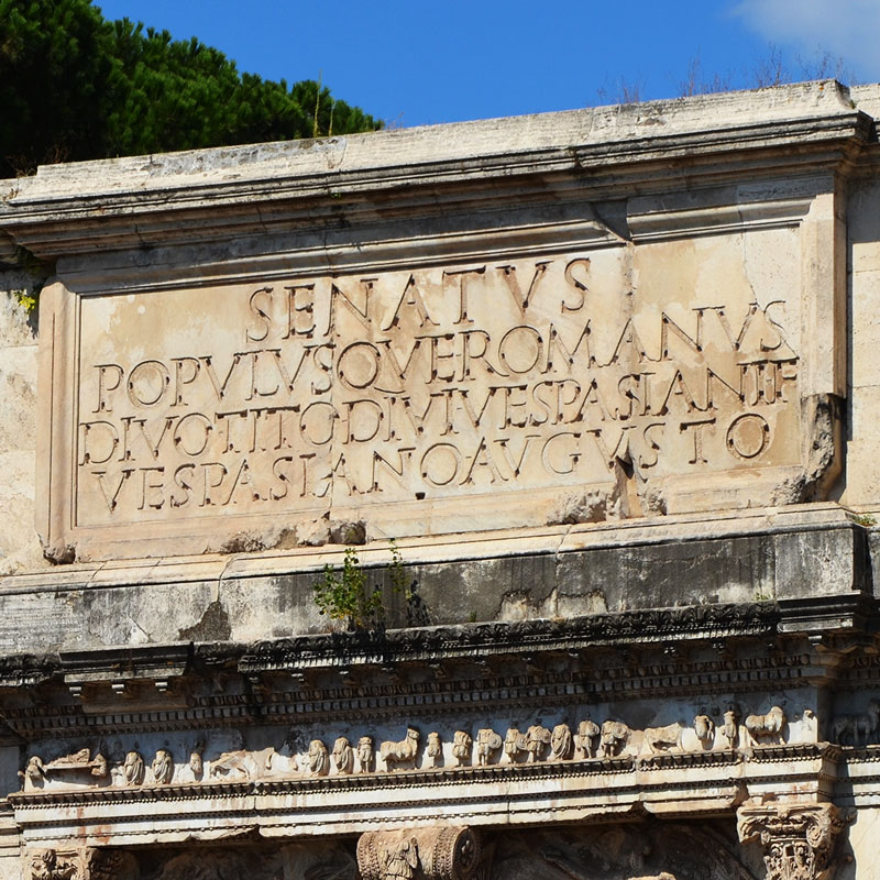 Arc de triomphe de Titus.