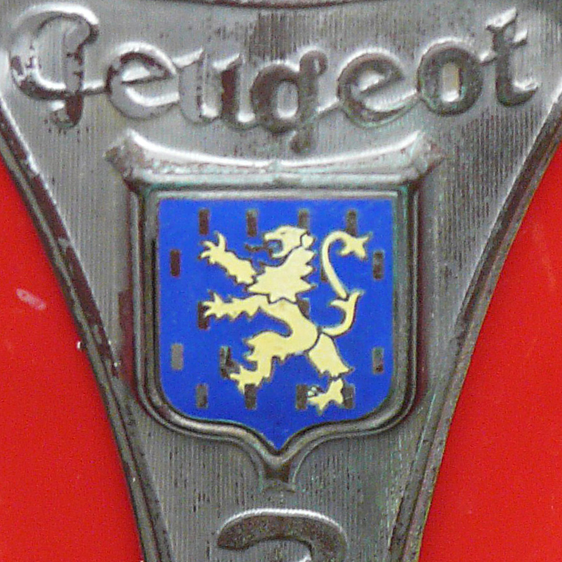 Logo Peugeot - Lion héraldique  - 1948