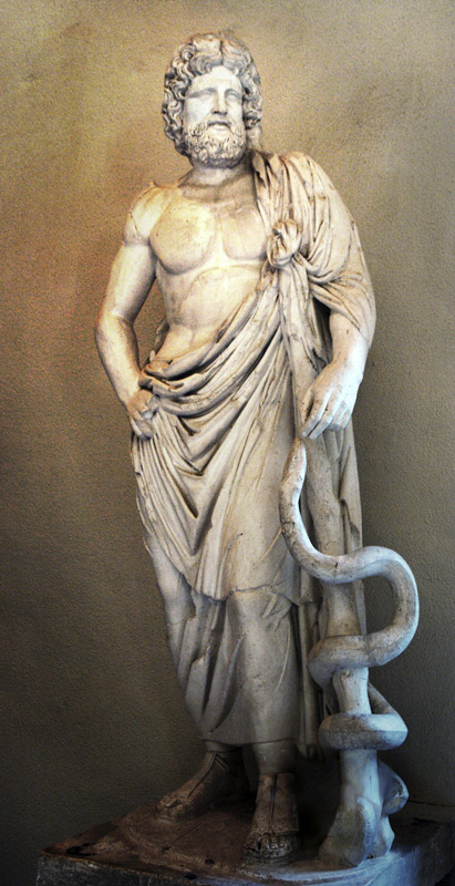 Statue d'Asclépios